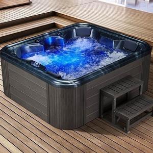 AOWO 5 Person Balboa System tubo caliente al aire libre con cubierta <span class=keywords><strong>avanto</strong></span> jacuzzier Hotel escalera spa batutbhs Mismo estilo que Mona Lisa - Product Image 4