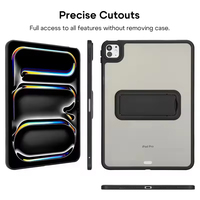 Étui Heybingo TPU antichoc mat translucide avec béquille pour iPad Pro 11 pouces 2024