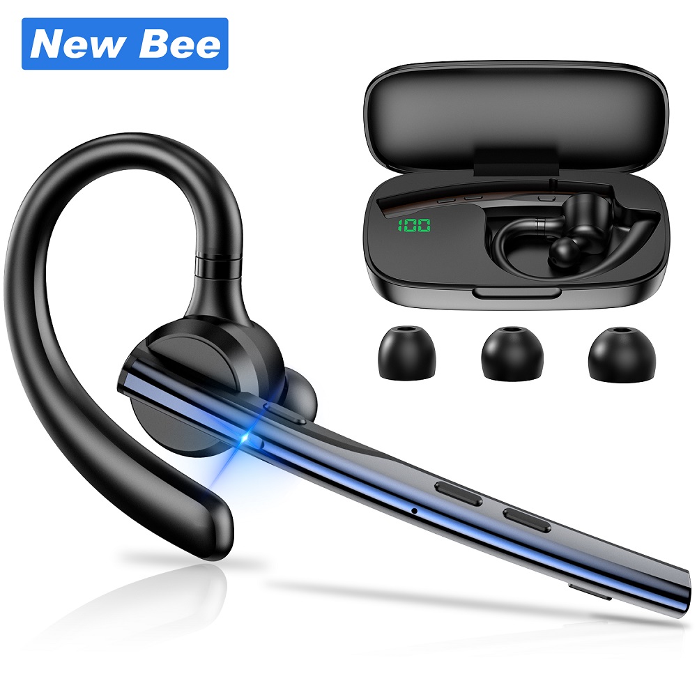 Noise Cancelling Hands Free Cell Phone Headset TECKNET Trucker