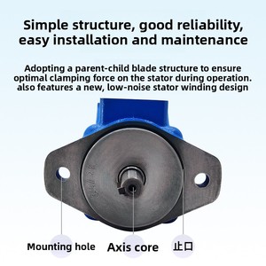 Bomba de Paletas Hidráulica Serie V 20V5A 1C22R para Máquina de Inyección de Plástico, Operación de Alta Presión, Ofrece Rendimiento para D - Product Image 3