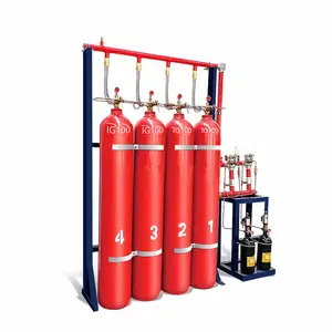 IG100 Fire Extinguishing System 80L/90L Firefighting Equipment with Clean Agent Guangzhou Factory