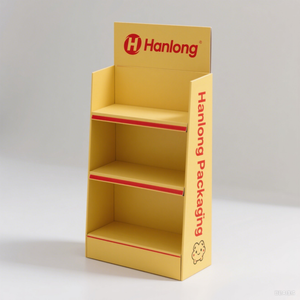 Tùy Chỉnh Mực Đậu Nành Tông Bàn Hiển Thị Đứng Cho Quảng Cáo Bán Lẻ Kệ Tháp Giấy Sóng Tầng Đứng Cho Thức Ăn Vật Nuôi - Product Image 4