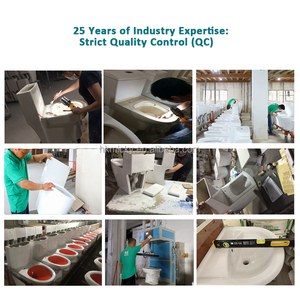 Bồn cầu một khối kiểu Mỹ, xả xoáy, chất liệu sứ, đạt chuẩn Cupc - Product Image 5