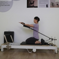 Machine de Pilates portable, pliable, durable et réglable en aluminium pour studio de Pilates et bien-être