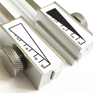 Diapason coulissant en alliage d'aluminium pour accordage de poids, accordeur de résonance réglable, instrument de thérapie sonore par vibration des chakras, vente en gros - Product Image 2