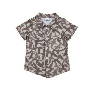T-shirt bébé garçon à manches courtes BT1562 rts camo Duck, t-shirt pour bébé, vêtements d'été à boutons - Product Image 1
