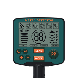 Détecteur de métaux industriel avec bobine de 8 pouces, étanche IP68, pour la recherche d'or souterrain, écran LCD - Product Image 4