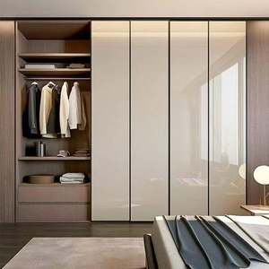 Popular Customization Acceptable Bedroom Furniture Contemporary Wooden Bedroom <b>Wardrobe</b> with Drawers - Product Image 5