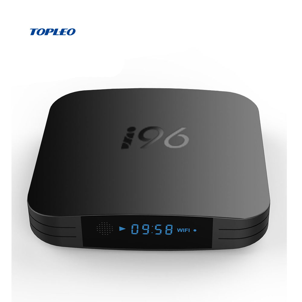 Topleo conception Habile i96 X2 Amlogic S905X2 2 gb 16 gb 4 gb 32 gb téléviseur box firmware ott boîte de télévision android 8.1