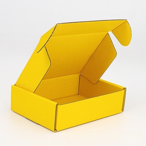 Tùy chỉnh bán lẻ Logo màu giấy gửi thư hộp sản phẩm sóng gấp vận chuyển Kraft bao bì bưu phẩm có thể tái chế Matt cán - Product Image 3