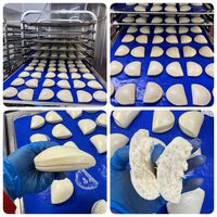 Machine de poche industrielle Gua Bao Bun faisant la nouvelle condition Lotus Leaf Clip Maker Burger chinois Fabrication de pain ciblée pour la farine