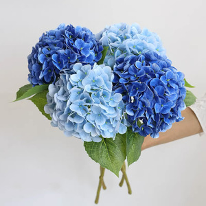 <b>Artificial</b> <b>Hydrangea</b> Flowers White And Green 21891851361 High Simulation For Home Decor And Wedding Props - Product Image 3