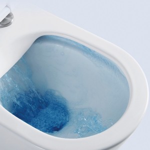 LITOS-TF Kamalu moderne une pièce en céramique sol toilette bol allongé double chasse télécommande incluse pour salle de bain - Product Image 3