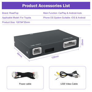 Module Auto <span class=keywords><strong>CarPlay</strong></span> Android sans fil Road Top pour <span class=keywords><strong>Toyota</strong></span> Tundra/Highlander/<span class=keywords><strong>RAV4</strong></span>/Tacoma/Camry/Corolla/Avalon/Prius Car Play - Product Image 6