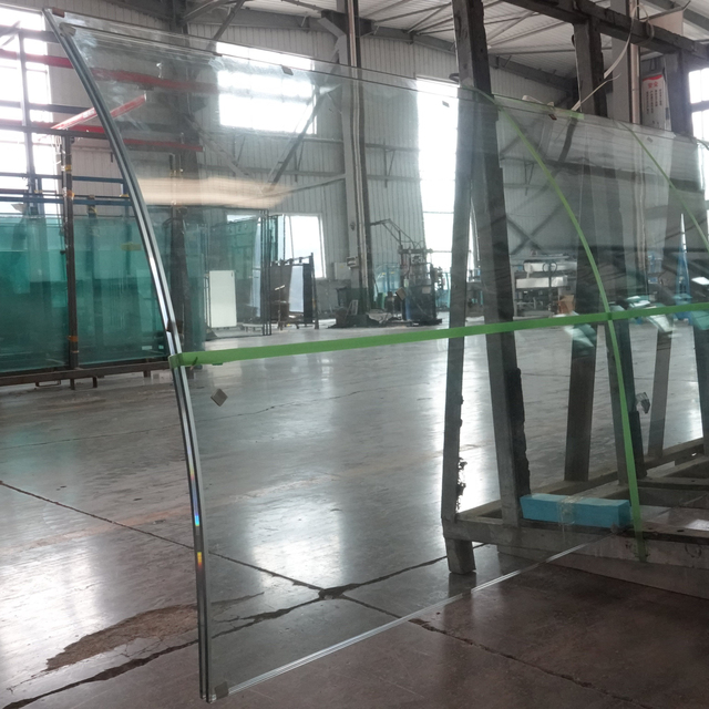 3mm-19mm Bent Bending Curved Tempered Glass Biggest Factory Bent Curved Glass Panels