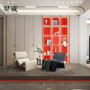 Tùy chỉnh phòng ngủ tủ xây dựng trong tủ quần áo cửa E0 thân thiện với môi MDF sơn tĩnh điện cửa tủ quần áo Trung Quốc - Product Image 5