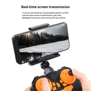 Voiture télécommandée tout-terrain 2,<span class=keywords><strong>4</strong></span> GHz 1/18 en alliage métallique avec contrôle mobile par application et caméra FPV HD 720P en temps réel - Product Image 5