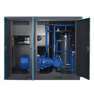 <span class=keywords><strong>45kw</strong></span> 60hp 40bar पानी लुब्रिकेशन तेल मुक्त स्क्रू एयर कंप्रेसर इलेक्ट्रॉनिक्स उद्योग के लिए - Product Image 5