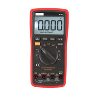 Multimeter Digital ZT-219 dengan Rentang Otomatis/Manual, Akurasi 19999 Hitungan, Indikator Baterai Lemah 1000V/20A