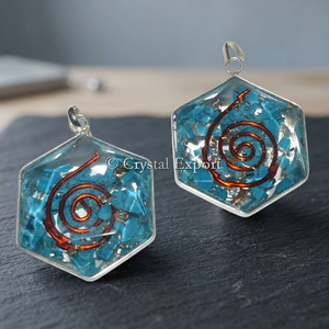 Colgante de Zircon Orgone con Estrella de David para Sanación - Regalo Unisex - Product Image 3