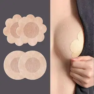 6cm liền mạch vô hình dính không dệt dùng một lần sexy pasties núm vú Bìa