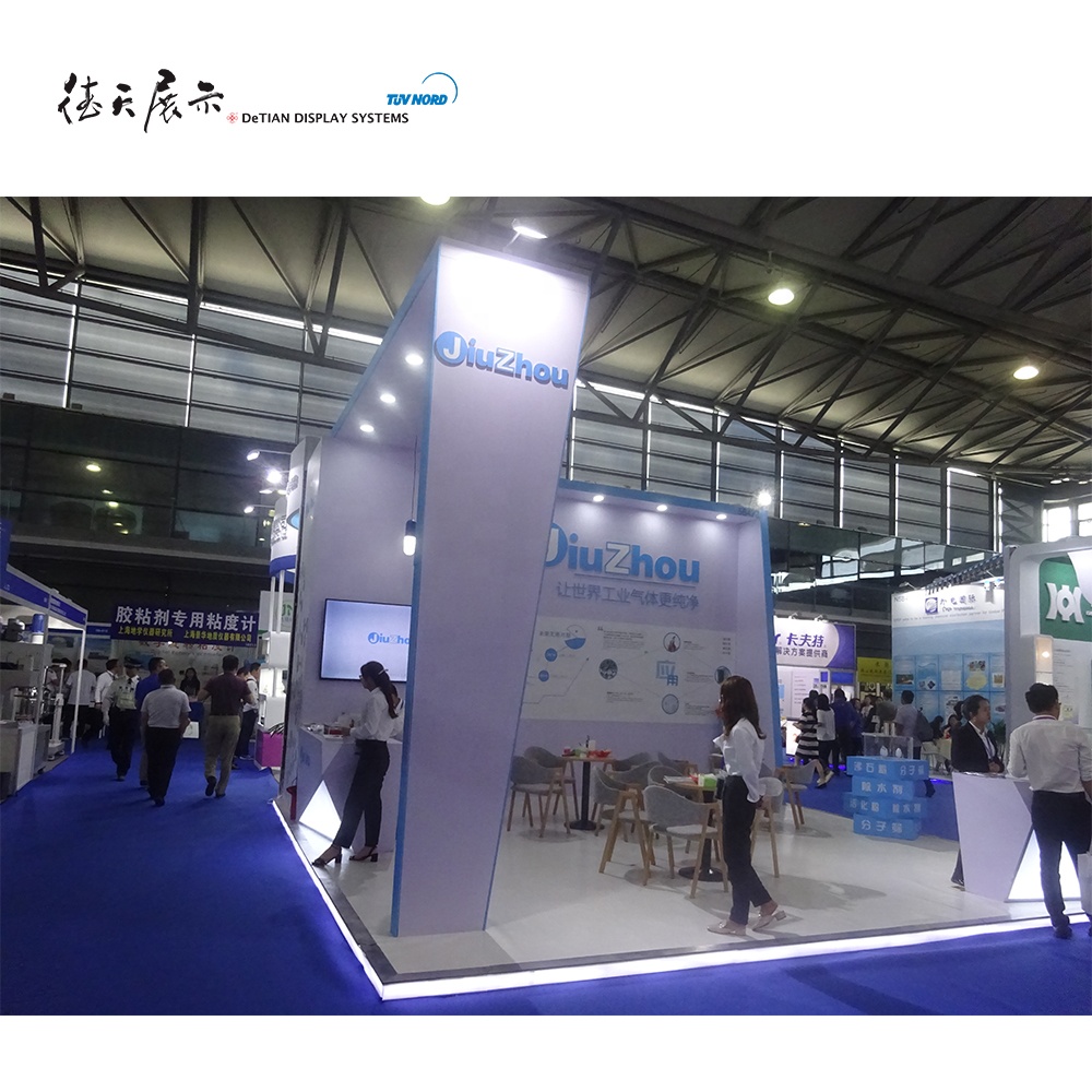 20x20 Présentoir D'exposition de Stand De Salon Commercial Modulaire