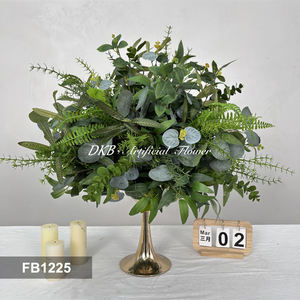 Bola de Flores Artificiales de Seda Verde Realista para Decoración de Centros de Mesa de Boda, Regreso a Clases - Product Image 3