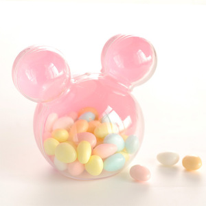 Boîte de rangement créative en plastique <span class=keywords><strong>Mickey</strong></span> Mouse, emballage mignon pour bonbons d'enfants, pour l'organisation de la trousse de jouets - Product Image 4