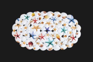Tapis <span class=keywords><strong>de</strong></span> salle <span class=keywords><strong>de</strong></span> <span class=keywords><strong>bain</strong></span> antidérapant en PVC <span class=keywords><strong>avec</strong></span> ventouses, motif coquillage imprimé, accessoires <span class=keywords><strong>de</strong></span> salle <span class=keywords><strong>de</strong></span> <span class=keywords><strong>bain</strong></span> écologiques YIJU, motif personnalisé - Product Image 5