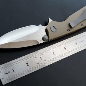Cuchillo de Caza y Camping HK D2 con Hoja de Acero Inoxidable, Mango G10, Fijo, Personalizable, Grado OEM, Uso DIY, 1 Año de Garantía FB068 - Product Image 5