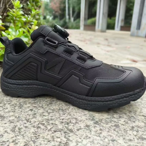 Chaussures de randonnée Lan Yining noires à boucle automatique, à libération rapide, résistantes aux perforations, respirantes, à talon bas, pour le travail et les trajets quotidiens - Product Image 2