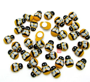 Mô Hình Mini Vườn Thần Tiên Bọ Rùa Nhỏ Màu Vàng Đỏ <span class=keywords><strong>3D</strong></span> Đồ Trang Trí Nhà Cửa Đồ Thủ Công Cây Cảnh Đạo Cụ Trang Trí Tự Làm - Product Image 3