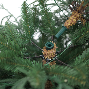 PE-2022 Artificial Christmas Tree with LED Lights <b>Remote</b> <b>Control</b> Safety Voltage-Christmas Mall Scene Layout (Excluding Fence) - Product Image 6