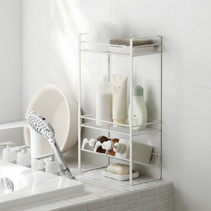 Estante de Almacenamiento Metálico Estrecho de 3 Niveles, Organizador Multifuncional de Pie para Cocina, Baño, Dormitorio y Oficina - Product Image 3