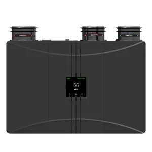 高効率エネルギー回収換気HVACシステム (リキュペレーター付き)