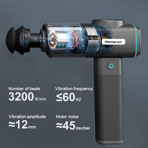 Pistola de masaje de relajación muscular profunda con vibración de Fitness profesional, Dispositivo de masaje de gimnasio inalámbrico - Product Image 4