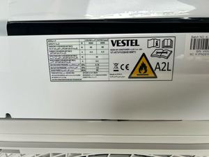 <span class=keywords><strong>Aire</strong></span> Acondicionado Split <span class=keywords><strong>Inverter</strong></span> VESTEL de <span class=keywords><strong>18000</strong></span> <span class=keywords><strong>BTU</strong></span>, 5000 W, Frío/Calor, Unidad de Pared, Gas R32, Refrigerante A2L - Product Image 3