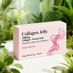 Collagène marin à faible poids moléculaire, vitamine C, gelée de collagène savoureuse, absorption rapide, cadeaux de vacances OEM ODM, santé de la peau, des cheveux et des ongles - Product Image 4