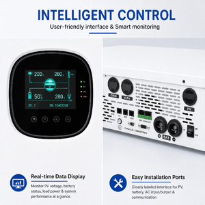 Inverter Monofase SPI 6kW 120/240Vac 50/60Hz Off-Grid, Inverter Solare Bifase per Condizionatore d'Aria - Product Image 5