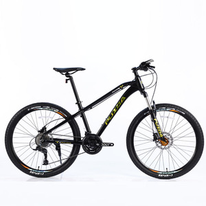 Fourche à suspension en alliage d'aluminium pour vélo de montagne, 26 pouces, avec vitesses, pour adultes, unisexe - Product Image 2