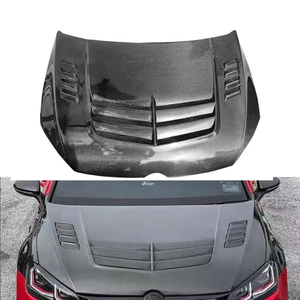 Capot de Style V En Fiber de Carbone สำหรับ VW Golf 7 MK7 et Volkswagen GTI 2014-2020 - Product Image 4