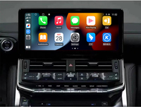 Audio Mobil Android 12.3" untuk Toyota Land Cruiser LC300 2022, Navigasi GPS, DSP Terintegrasi, Car-play, Autoradio, Head Unit Android