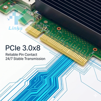 Adaptateur Ethernet filaire pour serveur Intel PCIe 3.0x8 4 ports 10GbE RJ-45 X710T4LBLK en stock