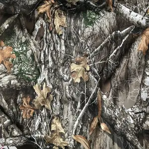 3 Layer Gelamineerd Tpu Berber Fleece Waterdicht Realtree Camouflage Zachte Schelpen Stof