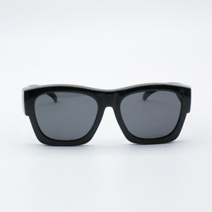 Gafas de sol polarizadas TR90 para hombre y mujer, lentes de sol de alta calidad con montura grande, con protección UV400 - Product Image 2