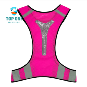 TopOne, chaleco de seguridad reflectante de tamaño personalizado, productos deportivos y de entretenimiento, venta al por mayor con advertencia de seguridad - Product Image 4