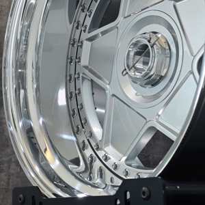 Jantes en alliage forgées 3 pièces style Bku F40 5x108 pour Ferrari F355 F512 TR F40 F50 360 Modena 250 <span class=keywords><strong>288</strong></span> <span class=keywords><strong>GTO</strong></span> Enzo 18 19 pouces à déport profond - Product Image 4