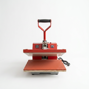 Máquina de Prensa de Calor Manual de Cama Plana 30x38 cm con Sensor Digital para Impresión de Camisetas, Tipo Mecánico, Color Rojo - Product Image 3