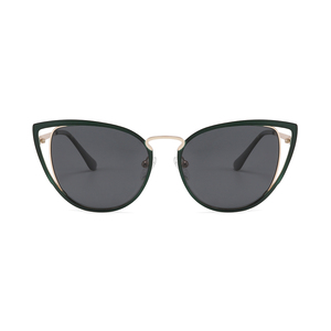 Gafas de Sol Cat Eye con Montura Completa Verde, Lentes Negras, Unisex, Protección UV400, Antideslumbrantes, para la Vida Diaria - Product Image 6