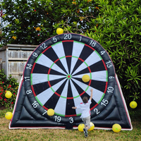 Chine Géant Personnalisé Football Football Coup de Pied Gonflable Jeu Cible Personnalisable Trampoline Gonflable pour L'amusement En Plein Air